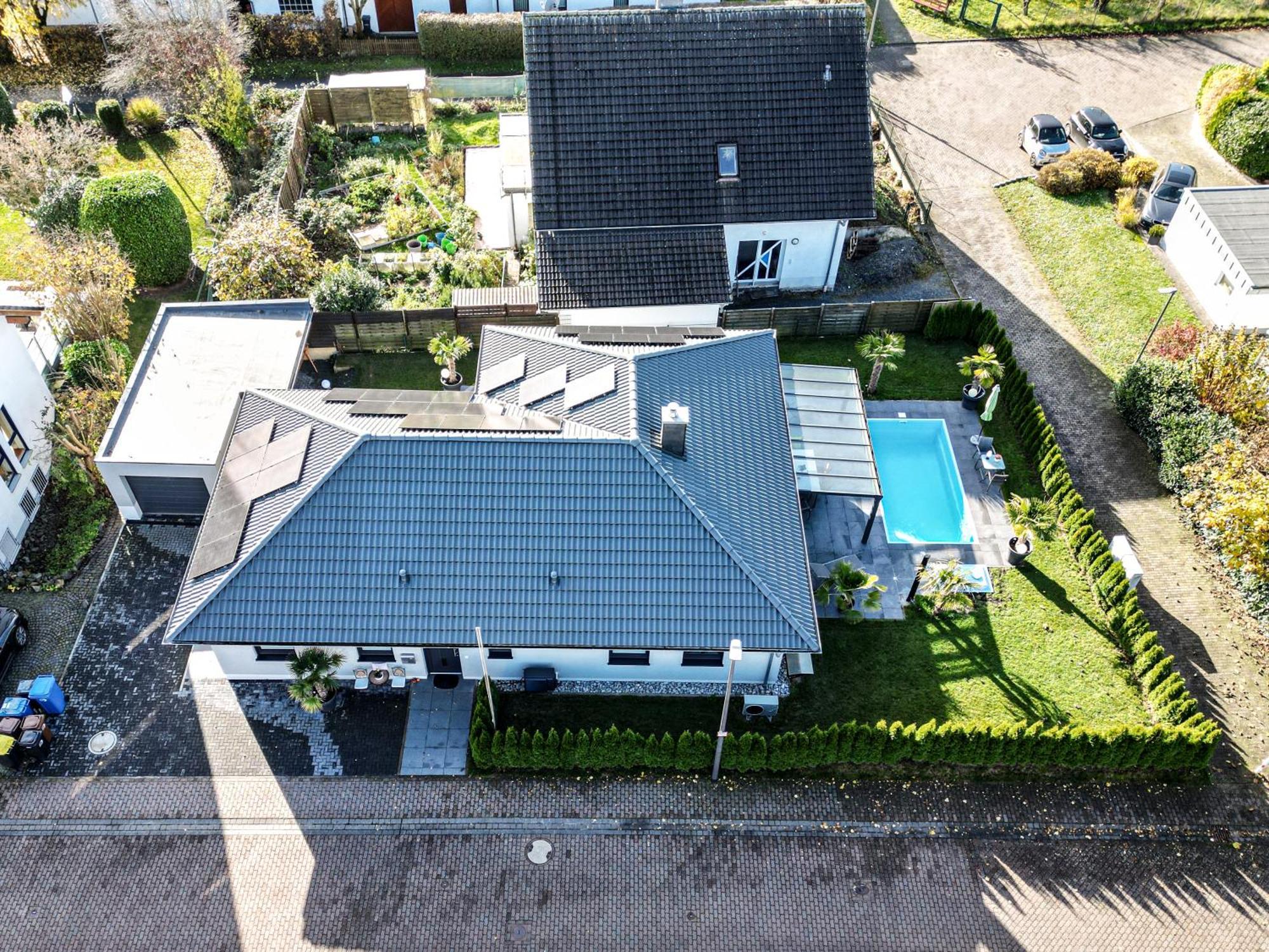 Grosszuegige Unterkunft Mit Terrasse Oberbrechen Bagian luar foto